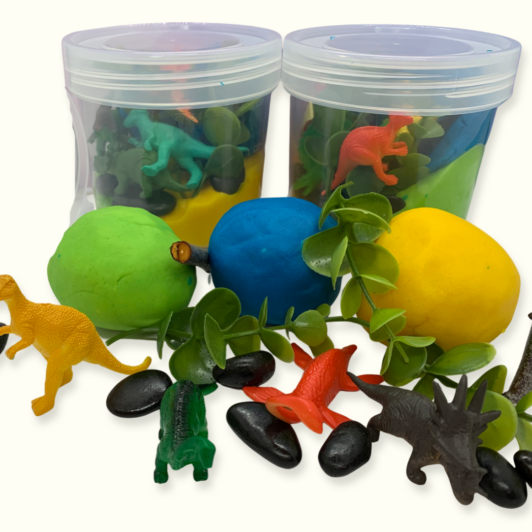 Play Dough Fun - Dinosaur Stomp