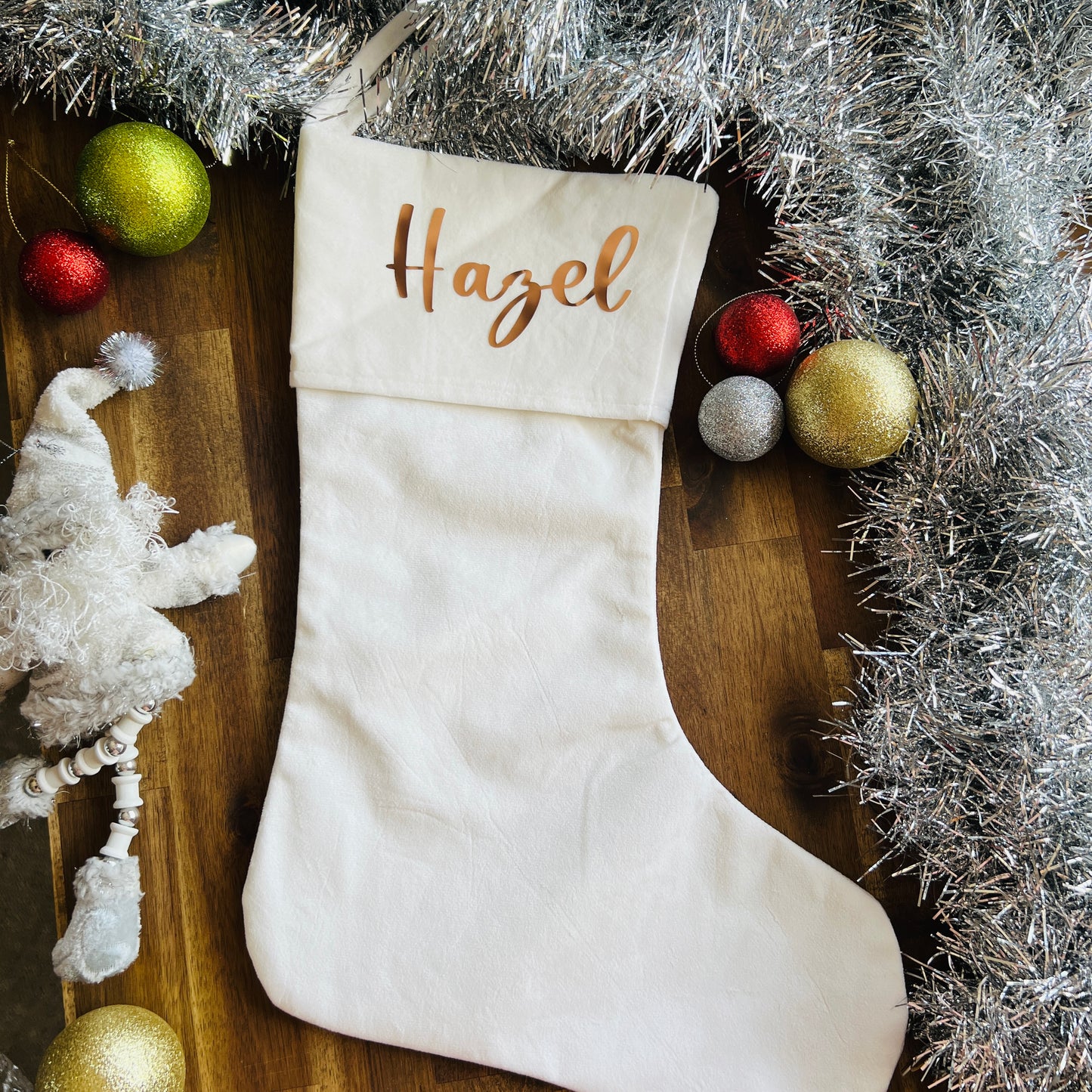 Luxury Velvet Christmas Stocking