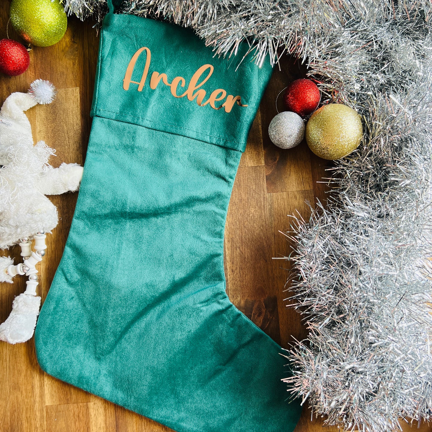 Luxury Velvet Christmas Stocking