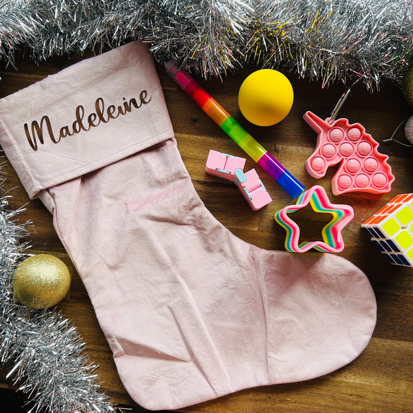 Luxury Velvet Christmas Stocking