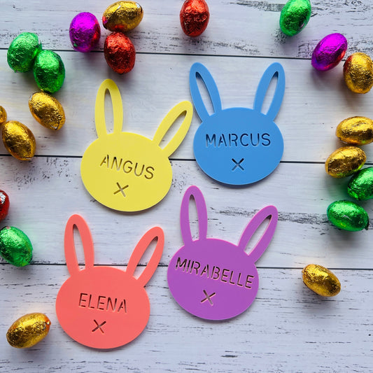 Easter Pastel Acrylic Tag