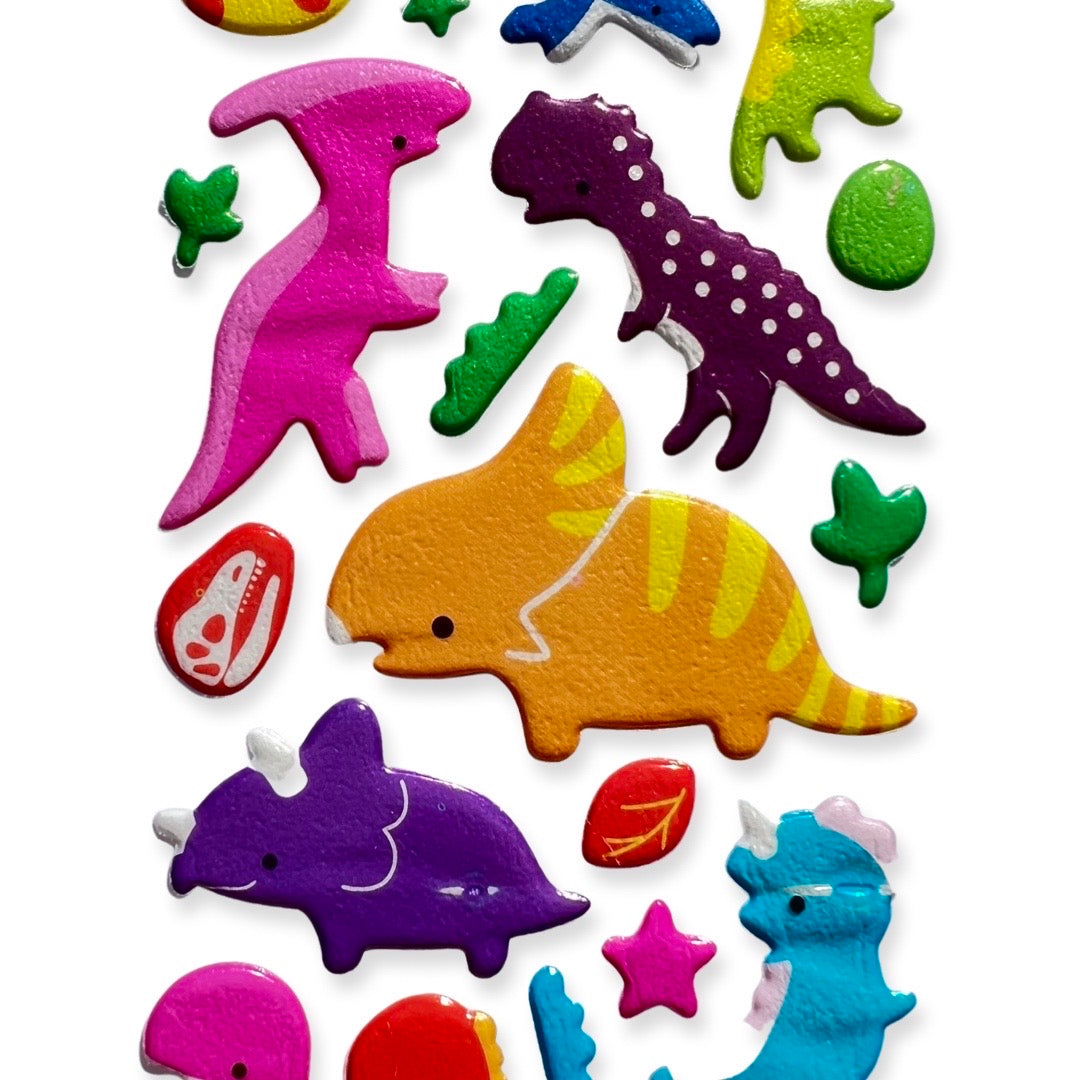 Bubble Stickers - Dinosaurs