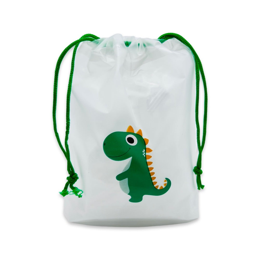 Reusable Drawstring Bag - Dinosaurs