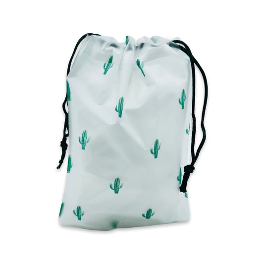 Reusable Drawstring Bag - Cactus