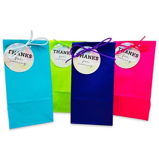 Coloured petite paper bags