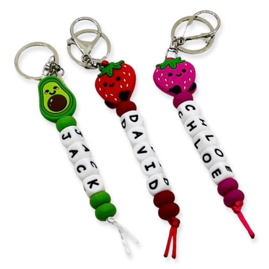 Strawberry & Avacado Bag Tag